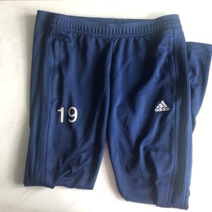 Navy Adidas Sweat pants